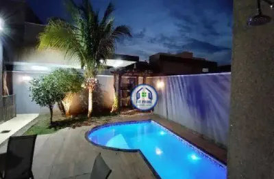 Casa com 3 dormitórios à venda, 218 m² por r$ 1.290.000,00 - recanto do lago - são josé do rio preto/sp