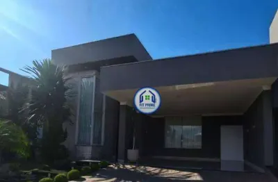 Casa com 3 dormitórios à venda, 270 m² por r$ 2.200.000,00 - condominio golden park residence - mirassol/sp