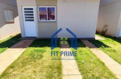 Casa com 2 dormitórios à venda, 43 m² por r$ 75.000,00 - jardim mônaco - bady bassitt/sp