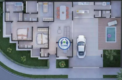 Casa com 3 dormitórios à venda, 180 m² por r$ 1.650.000,00 - village damha rio preto iii - são josé do rio preto/sp