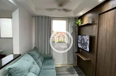 Apartamento com 2 dormitórios à venda, 50 m² por r$ 175.000,00 - residencial ana célia - são josé do rio preto/sp