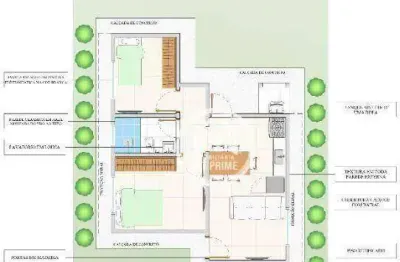 Casa com 2 dormitórios à venda, 48 m² por r$ 167.800,00 - jardim do bosque - potirendaba/sp