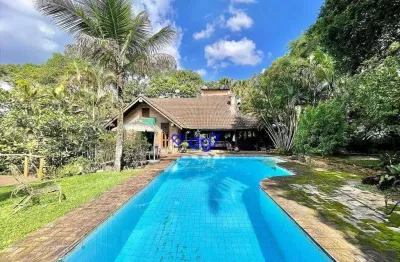 Casa com 3 dormitórios à venda, 3.316 m² por r$ 1.650.000 - granja viana /sp