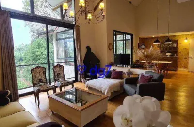 Casa com 3 dormitórios à venda, 2450 m² por r$ 2.599.000 - granja viana – jardim mediterrâneo - cotia/sp