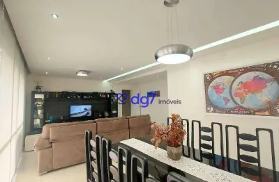 Apartamento de luxo com 4 dormitórios, 3 suítes  à venda, 187 m² por r$ 2.350.000 - vila são francisco - osasco/sp