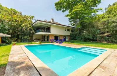 Casa com 6 dormitórios à venda, 5.000 m² por r$ 5.300.000 - granja viana – parque silvino pereira - cotia/sp