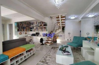 Cobertura à venda, 220 m² por r$ 1.065.000,00 - granja viana - cotia/sp