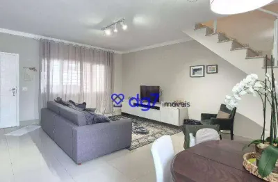 Sobrado com 3 dormitórios, 3 suítes à venda, 151 m² - jardim bonfiglioli - são paulo/sp