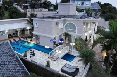Casa com 4 dormitórios para alugar, 900 m² - residencial euroville - carapicuíba/sp
