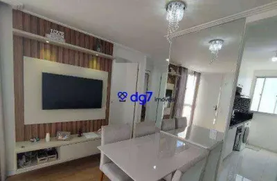Apartamento com 2 dormitórios à venda, 44 m² - jardim amaralina - são paulo/sp