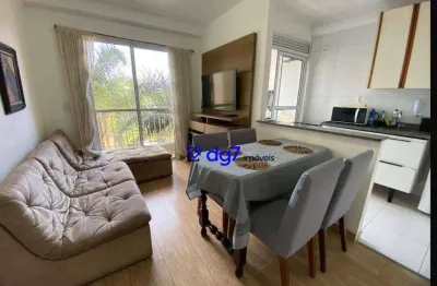 Apartamento em carapicuíba com 2 dormitórios e 1 vaga, 46 m²!