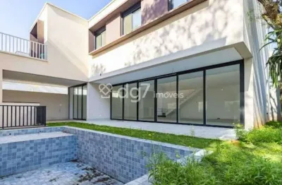 Casa nova em condomínio de luxo com 4 suítes, 487 m² - Jardim Cordeiro