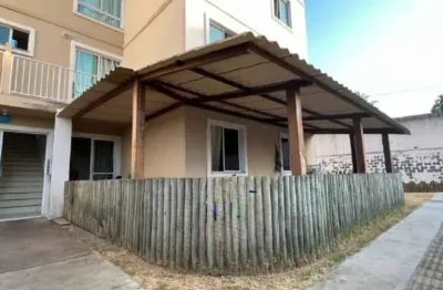 Apartamento gardem, 2/4 com suíte em camaçari no condomínio duo hortênsias