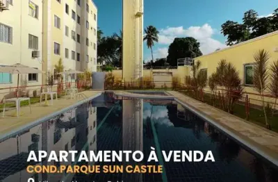 Apartamento com 2 quartos à venda na boa união abrantes, boa união, camaçari, 49 m2 por r$ 160.000