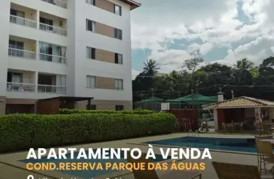 Apartamento com 3 quartos à venda na rodovia ba-099 - estrada do côco, 204, abrantes, camaçari, 60 m2 por r$ 259.990