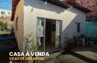 Casa com 2 quartos à venda na rodovia ba-099 - estrada do côco, abrantes, camaçari por r$ 180.000