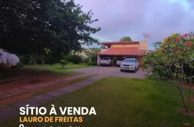 Chácara / sítio com 4 quartos à venda na rua 15 de janeiro, 318, recreio ipitanga, lauro de freitas por r$ 2.500.000
