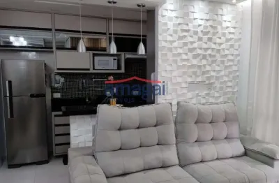 Apartamento com 3 quartos à venda na vila machado, jacareí  por r$ 490.000