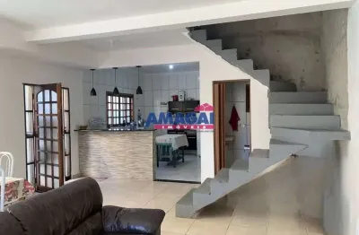 Casa com 3 quartos à venda no loteamento villa branca, jacareí  por r$ 500.000
