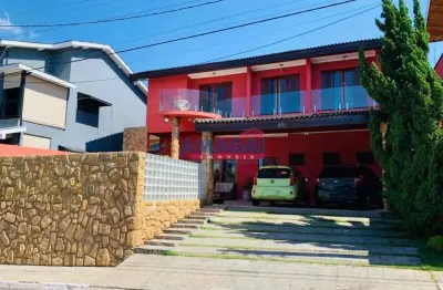 Casa em condomínio fechado com 4 quartos à venda no jardim coleginho, jacareí  por r$ 1.400.000