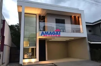 Casa em condomínio fechado com 3 quartos à venda no parque califórnia, jacareí  por r$ 1.690.000