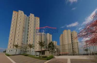 Apartamento com 2 quartos à venda no loteamento jardim sol nascente, jacareí 