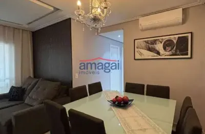 Apartamento com 3 quartos à venda na vila machado, jacareí  por r$ 640.000