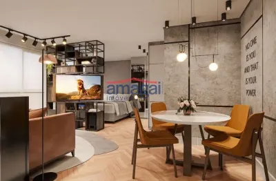 Apartamento com 1 quarto à venda no loteamento villa branca, jacareí  por r$ 355.000