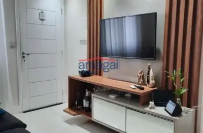 Casa em condomínio fechado com 2 quartos à venda no jardim santa maria, jacareí  por r$ 550.000