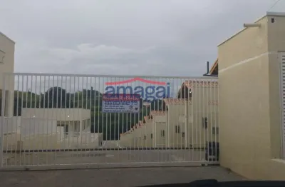 Casa em condomínio fechado com 2 quartos para alugar no jardim nova esperança, jacareí  por r$ 1.800