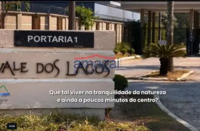 Terreno em condomínio fechado à venda no condomínio parque vale dos lagos, jacareí  por r$ 430.000