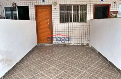Casa em condomínio fechado com 2 quartos à venda no balneario praia do perequê, guarujá  por r$ 250.000