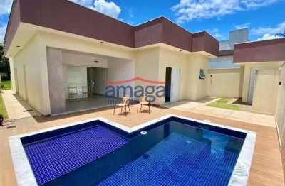 Casa em condomínio fechado com 3 quartos à venda no condomínio terras do vale, caçapava  por r$ 1.099.000