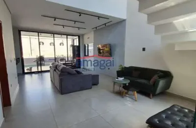 Casa em condomínio fechado com 4 quartos para alugar no condomínio residencial fogaça, jacareí  por r$ 8.000