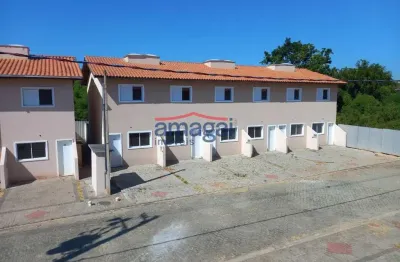 Casa em condomínio fechado com 2 quartos à venda no jardim jacinto, jacareí  por r$ 285.000