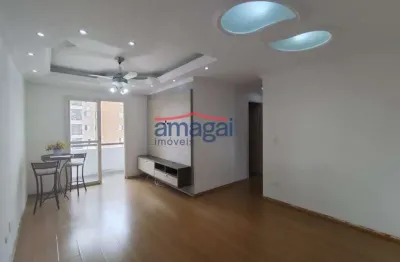 Apartamento com 3 quartos para alugar na vila machado, jacareí  por r$ 1.900