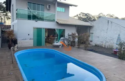 Casa com 3 dormitórios à venda, 160 m² por r$ 700.000,00 - potecas - são josé/sc