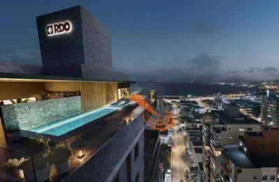 Studio com 1 dormitório à venda, 51 m² por r$ 627.000,00 - kobrasol - são josé/sc