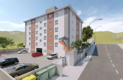 Apartamento com 1 dormitório à venda, 34 m² por r$ 192.168,00 - jardim janaína - biguaçu/sc