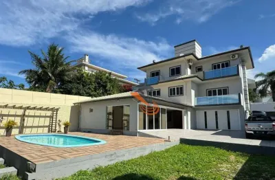 Casa com 5 dormitórios à venda, 400 m² por r$ 5.000.000,00 - bosque das mansões - são josé/sc