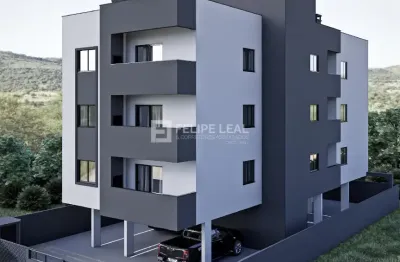 Apartamento com 02 dormitórios localizado no bairro serraria em são josé/sc