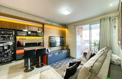 Belíssimo apartamento a venda, localização diferenciada em barreiros, são josé/sc