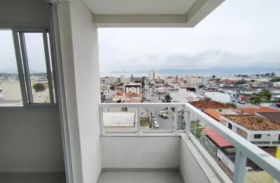 Apartamento novo, andar alto e com vista mar localizado no bairro jd. cidade de florianópolis