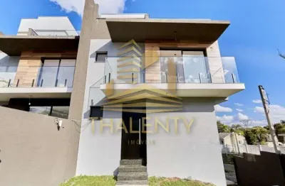 Casa com 3 quartos à venda na rua joão krasinski, 300, abranches, curitiba, 176 m2 por r$ 990.000