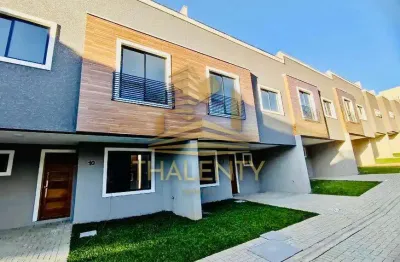 Casa em condomínio fechado com 3 quartos à venda na rua desembargador josé carlos ribeiro ribas, pilarzinho, curitiba, 110 m2 por r$ 618.500