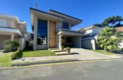 Casa em condomínio fechado com 3 quartos à venda na rua uberlândia, 389, abranches, curitiba, 315 m2 por r$ 2.650.000