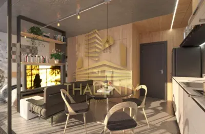 Apartamento com 1 quarto à venda na rua deputado joaquim josé pedrosa, 782, cabral, curitiba, 31 m2 por r$ 297.727