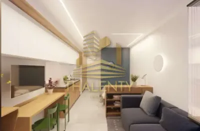 Kitnet / stúdio à venda na rua marechal trompowski, 398, bacacheri, curitiba, 25 m2 por r$ 340.000