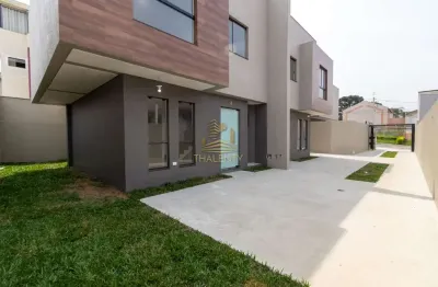 Casa em condomínio fechado com 3 quartos à venda na rua luiz gallieri, 279, uberaba, curitiba, 140 m2 por r$ 649.000