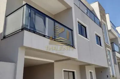 Casa em condomínio fechado com 3 quartos à venda na rua joão batista trentin, 565, tingui, curitiba, 149 m2 por r$ 950.000